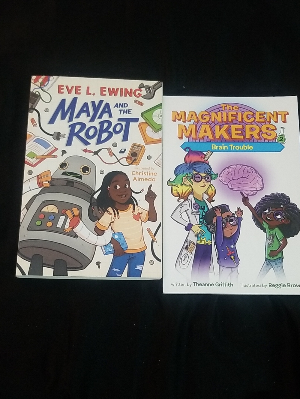 Maya and the Robot Kids Book  & The Magnificent Maker's Book